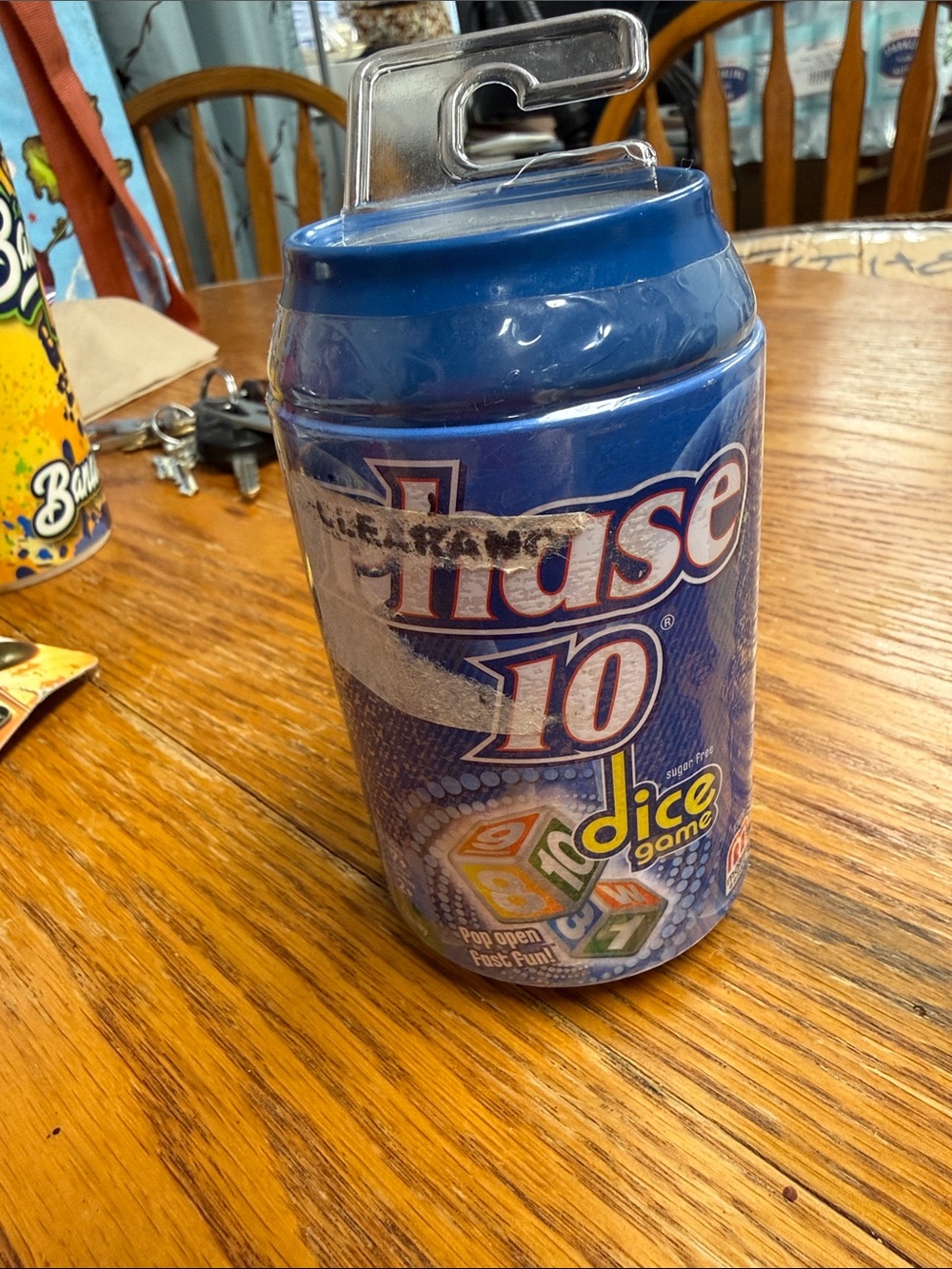 Phase 10 dice game New- Blue